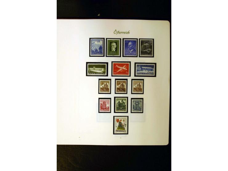1850/1949, postfrische, ungebrauchte und gestempelte Sammlung mit u.a. Mi.-Nr. 161-77, 555-56, 588, Bl.1 (fleckig), 772-75B K