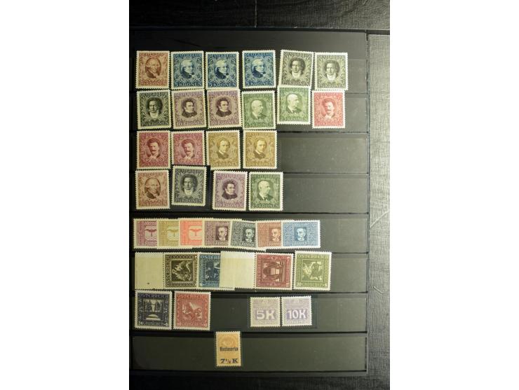 1925/45, hochwertiger, meist postfrischer Bestand besserer Ausgaben, dabei Mi.-Nr. 468-87, 551-54, 555-56, 588, Va-Vd postfri