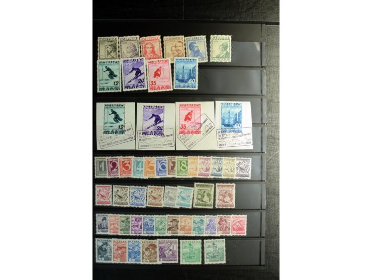 1925/45, hochwertiger, meist postfrischer Bestand besserer Ausgaben, dabei Mi.-Nr. 468-87, 551-54, 555-56, 588, Va-Vd postfri