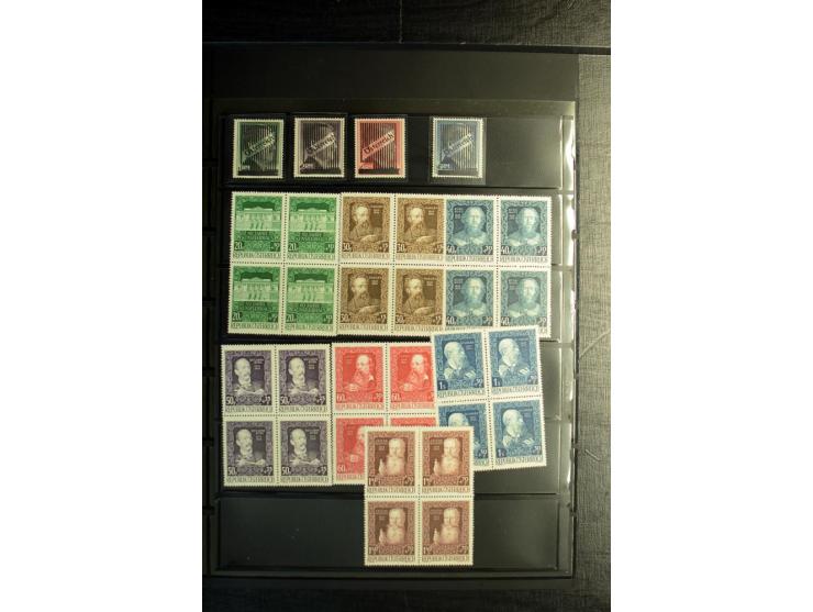 1925/45, hochwertiger, meist postfrischer Bestand besserer Ausgaben, dabei Mi.-Nr. 468-87, 551-54, 555-56, 588, Va-Vd postfri