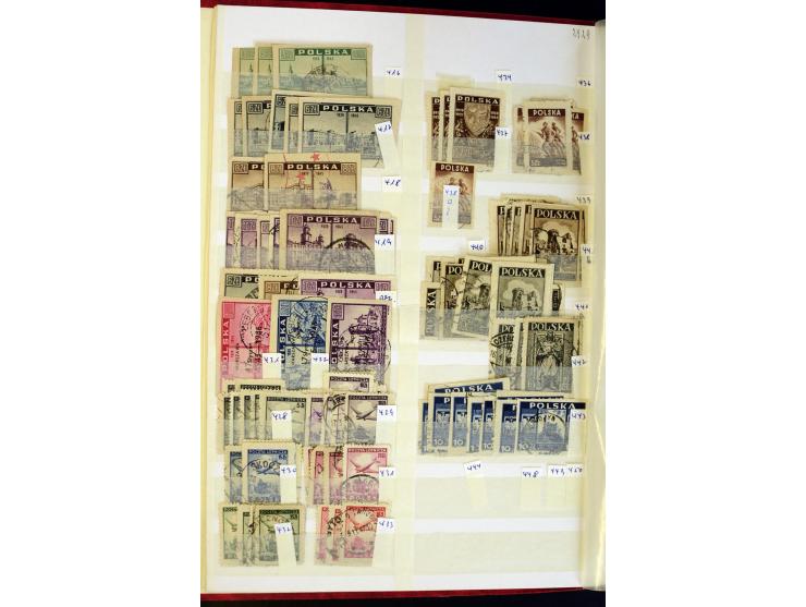 1918/96, postfrischer, ungebrauchter und gestempelter Bestand mit u.a. Mi.-Nr. 445-47 (9), 1151-55 KLB, Bl.1, 5A+B, 10 (13), 
