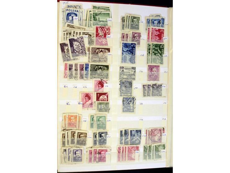 1918/96, postfrischer, ungebrauchter und gestempelter Bestand mit u.a. Mi.-Nr. 445-47 (9), 1151-55 KLB, Bl.1, 5A+B, 10 (13), 