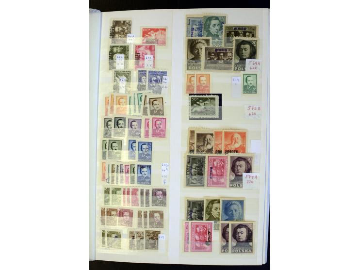 1918/96, postfrischer, ungebrauchter und gestempelter Bestand mit u.a. Mi.-Nr. 445-47 (9), 1151-55 KLB, Bl.1, 5A+B, 10 (13), 