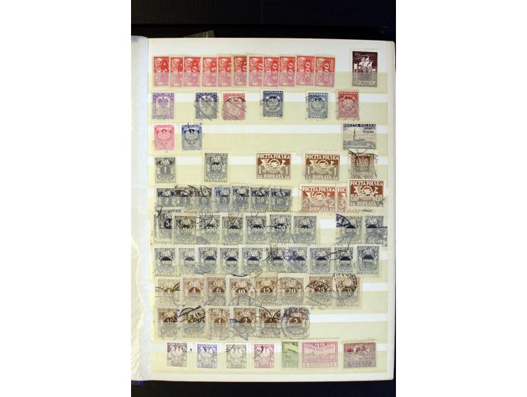 1918/96, postfrischer, ungebrauchter und gestempelter Bestand mit u.a. Mi.-Nr. 445-47 (9), 1151-55 KLB, Bl.1, 5A+B, 10 (13), 