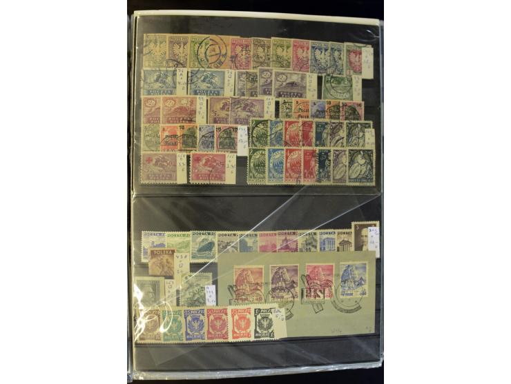 1918/96, postfrischer, ungebrauchter und gestempelter Bestand mit u.a. Mi.-Nr. 445-47 (9), 1151-55 KLB, Bl.1, 5A+B, 10 (13), 