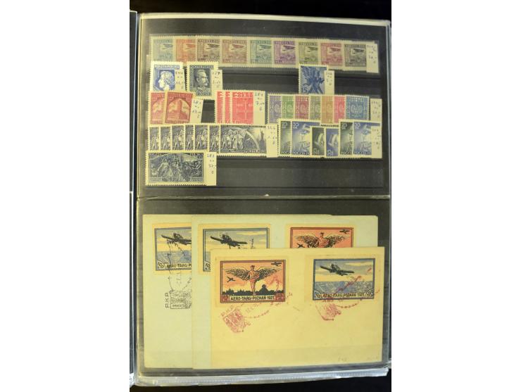 1918/96, postfrischer, ungebrauchter und gestempelter Bestand mit u.a. Mi.-Nr. 445-47 (9), 1151-55 KLB, Bl.1, 5A+B, 10 (13), 