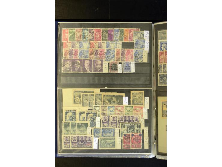 1918/96, postfrischer, ungebrauchter und gestempelter Bestand mit u.a. Mi.-Nr. 445-47 (9), 1151-55 KLB, Bl.1, 5A+B, 10 (13), 