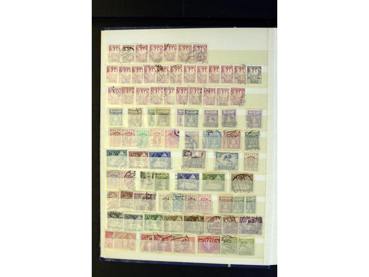 1918/96, postfrischer, ungebrauchter und gestempelter Bestand mit u.a. Mi.-Nr. 445-47 (9), 1151-55 KLB, Bl.1, 5A+B, 10 (13), 