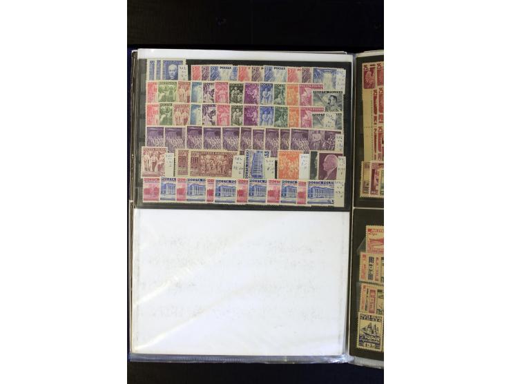 1918/96, postfrischer, ungebrauchter und gestempelter Bestand mit u.a. Mi.-Nr. 445-47 (9), 1151-55 KLB, Bl.1, 5A+B, 10 (13), 