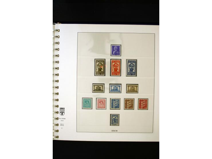1934/88, postfrische Sammlung mit einigen wenigen ungebrauchten, in den Hauptnummern kpl., dazu Azoren, Madeira, Markenheftch