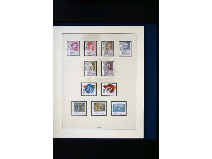 1934/88, postfrische Sammlung mit einigen wenigen ungebrauchten, in den Hauptnummern kpl., dazu Azoren, Madeira, Markenheftch