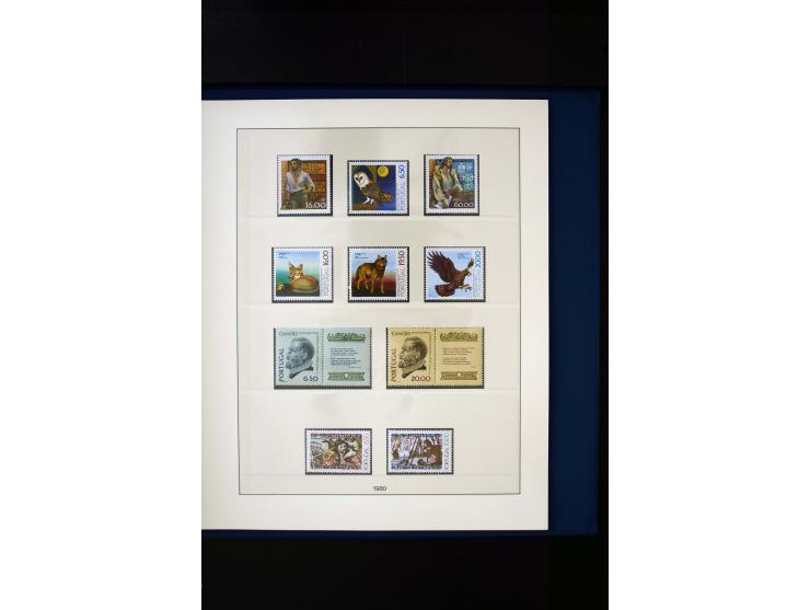 1934/88, postfrische Sammlung mit einigen wenigen ungebrauchten, in den Hauptnummern kpl., dazu Azoren, Madeira, Markenheftch