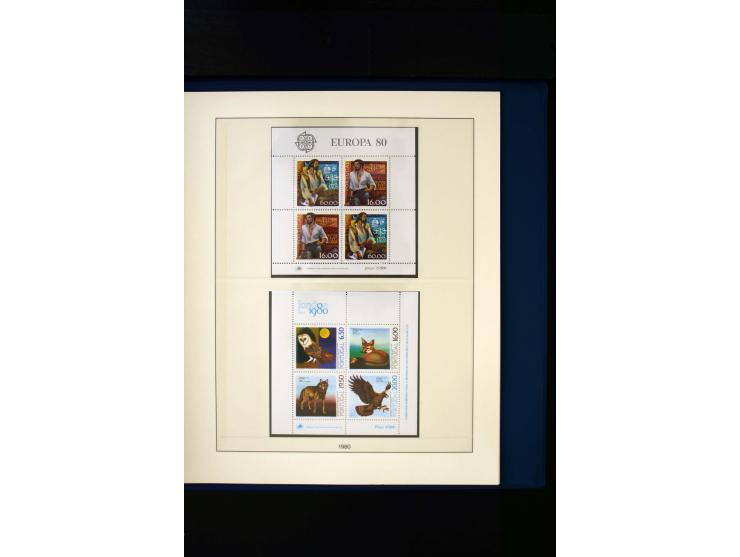 1934/88, postfrische Sammlung mit einigen wenigen ungebrauchten, in den Hauptnummern kpl., dazu Azoren, Madeira, Markenheftch