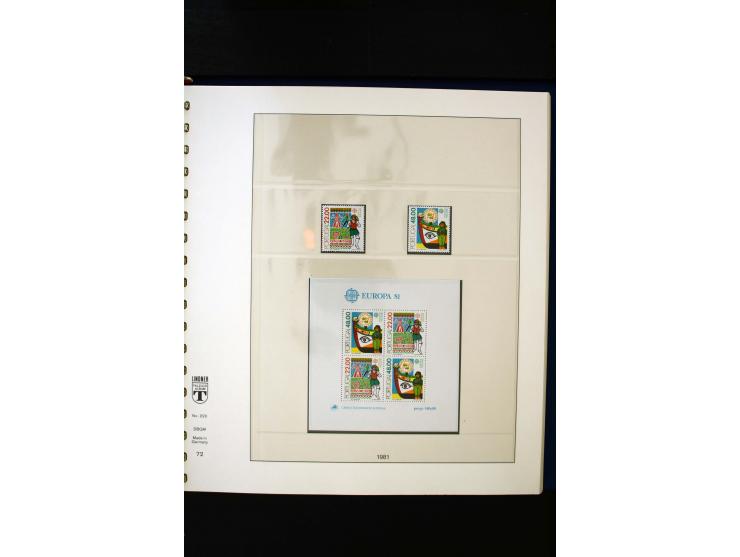 1934/88, postfrische Sammlung mit einigen wenigen ungebrauchten, in den Hauptnummern kpl., dazu Azoren, Madeira, Markenheftch