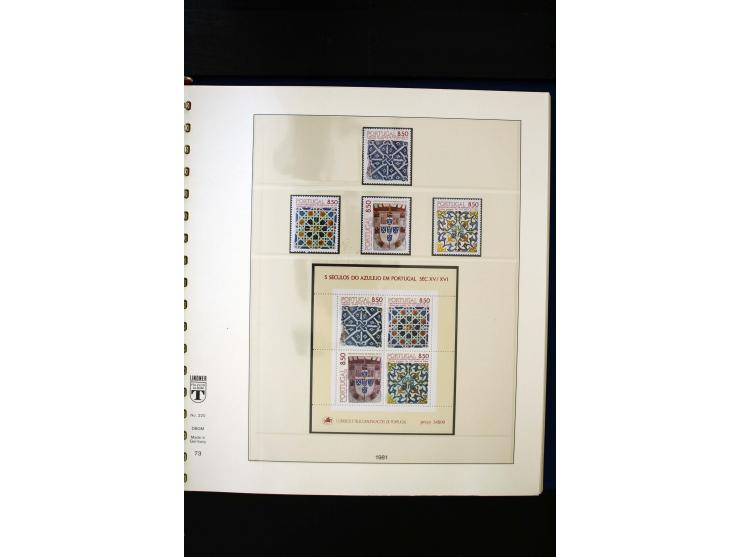 1934/88, postfrische Sammlung mit einigen wenigen ungebrauchten, in den Hauptnummern kpl., dazu Azoren, Madeira, Markenheftch