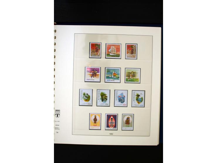 1934/88, postfrische Sammlung mit einigen wenigen ungebrauchten, in den Hauptnummern kpl., dazu Azoren, Madeira, Markenheftch