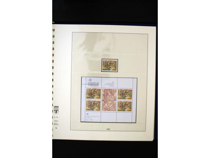 1934/88, postfrische Sammlung mit einigen wenigen ungebrauchten, in den Hauptnummern kpl., dazu Azoren, Madeira, Markenheftch