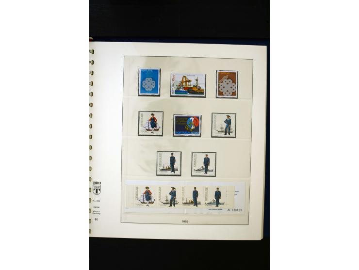 1934/88, postfrische Sammlung mit einigen wenigen ungebrauchten, in den Hauptnummern kpl., dazu Azoren, Madeira, Markenheftch