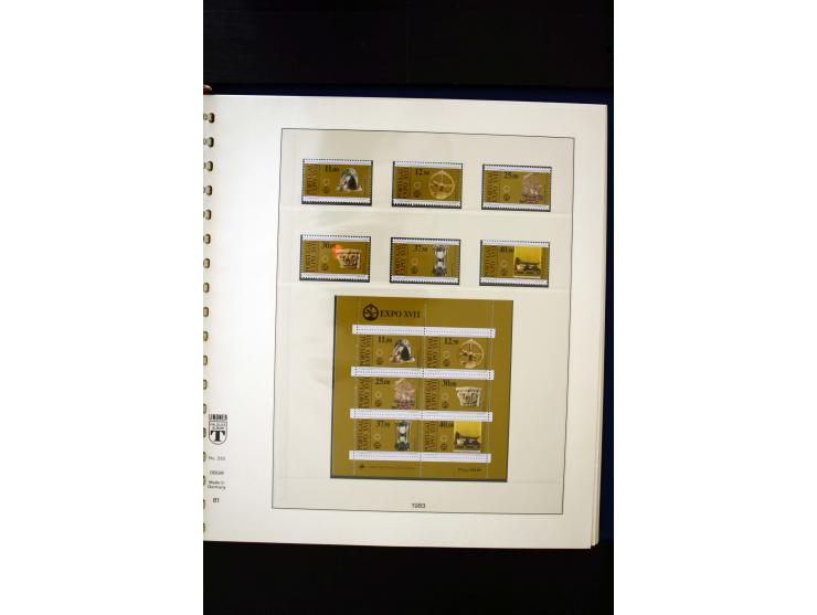 1934/88, postfrische Sammlung mit einigen wenigen ungebrauchten, in den Hauptnummern kpl., dazu Azoren, Madeira, Markenheftch