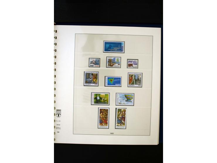 1934/88, postfrische Sammlung mit einigen wenigen ungebrauchten, in den Hauptnummern kpl., dazu Azoren, Madeira, Markenheftch
