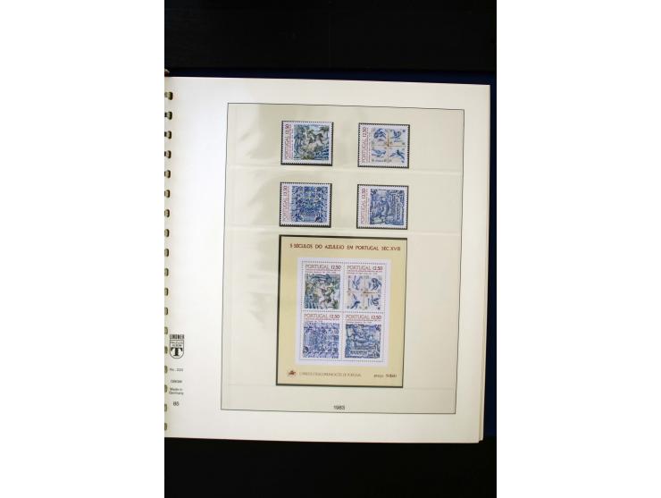 1934/88, postfrische Sammlung mit einigen wenigen ungebrauchten, in den Hauptnummern kpl., dazu Azoren, Madeira, Markenheftch
