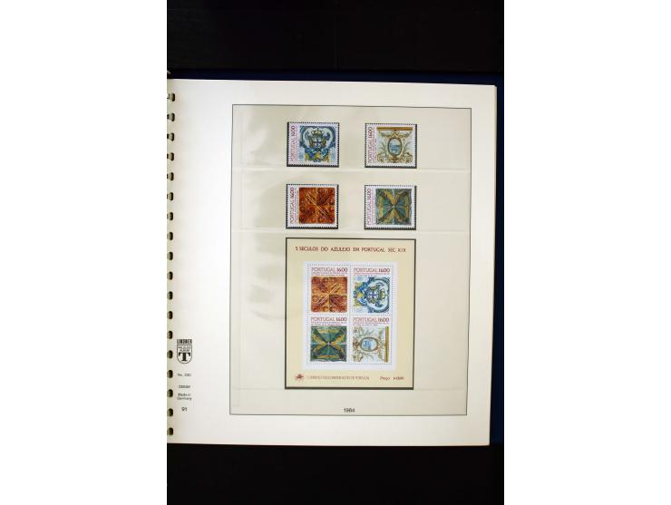 1934/88, postfrische Sammlung mit einigen wenigen ungebrauchten, in den Hauptnummern kpl., dazu Azoren, Madeira, Markenheftch