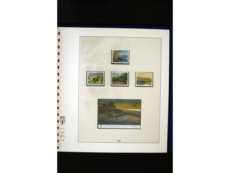 1934/88, postfrische Sammlung mit einigen wenigen ungebrauchten, in den Hauptnummern kpl., dazu Azoren, Madeira, Markenheftch