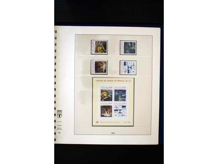 1934/88, postfrische Sammlung mit einigen wenigen ungebrauchten, in den Hauptnummern kpl., dazu Azoren, Madeira, Markenheftch