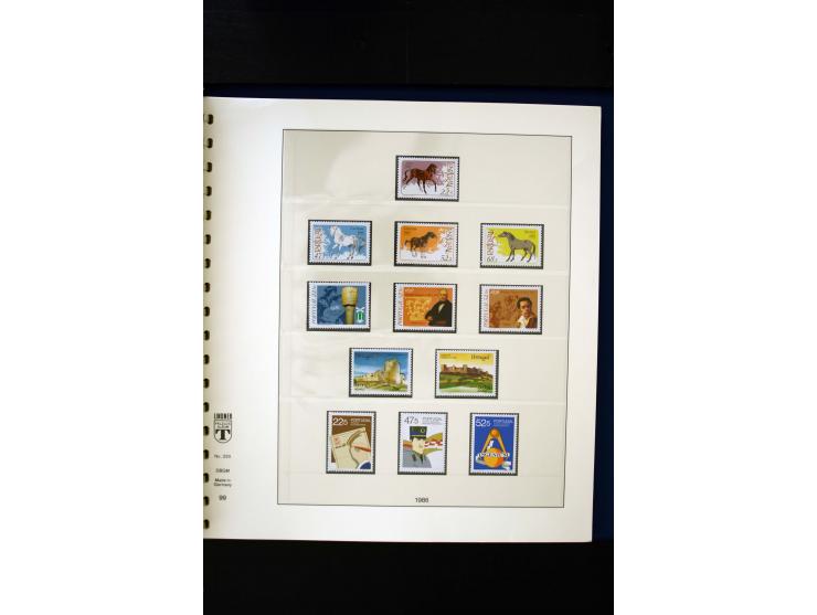 1934/88, postfrische Sammlung mit einigen wenigen ungebrauchten, in den Hauptnummern kpl., dazu Azoren, Madeira, Markenheftch