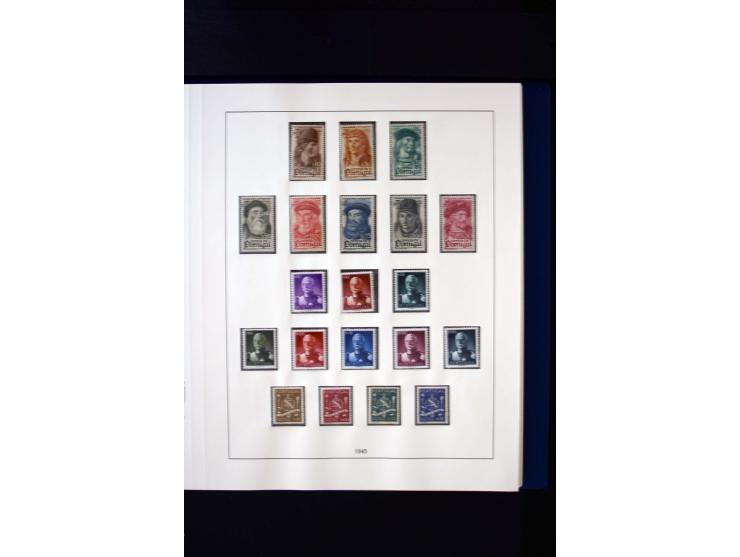 1934/88, postfrische Sammlung mit einigen wenigen ungebrauchten, in den Hauptnummern kpl., dazu Azoren, Madeira, Markenheftch