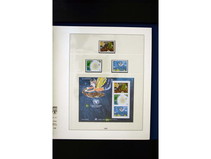 1934/88, postfrische Sammlung mit einigen wenigen ungebrauchten, in den Hauptnummern kpl., dazu Azoren, Madeira, Markenheftch