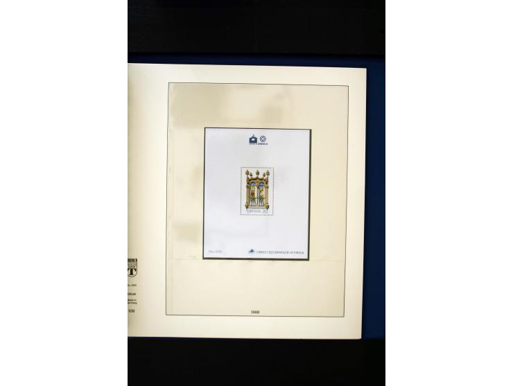 1934/88, postfrische Sammlung mit einigen wenigen ungebrauchten, in den Hauptnummern kpl., dazu Azoren, Madeira, Markenheftch