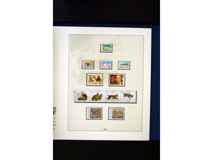 1934/88, postfrische Sammlung mit einigen wenigen ungebrauchten, in den Hauptnummern kpl., dazu Azoren, Madeira, Markenheftch