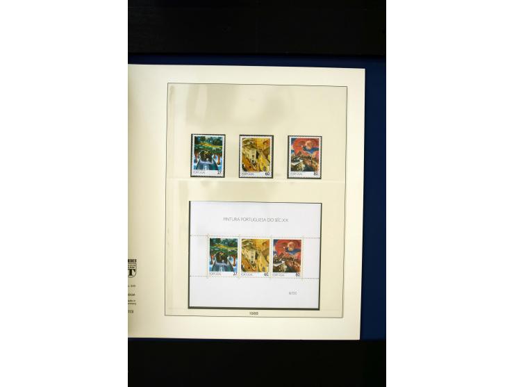 1934/88, postfrische Sammlung mit einigen wenigen ungebrauchten, in den Hauptnummern kpl., dazu Azoren, Madeira, Markenheftch