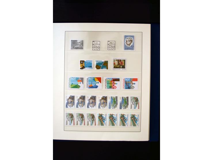 1934/88, postfrische Sammlung mit einigen wenigen ungebrauchten, in den Hauptnummern kpl., dazu Azoren, Madeira, Markenheftch