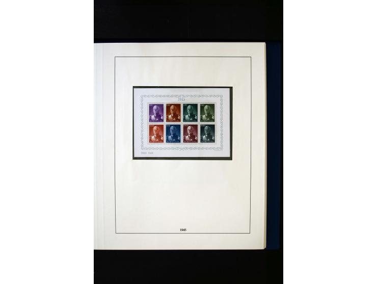 1934/88, postfrische Sammlung mit einigen wenigen ungebrauchten, in den Hauptnummern kpl., dazu Azoren, Madeira, Markenheftch