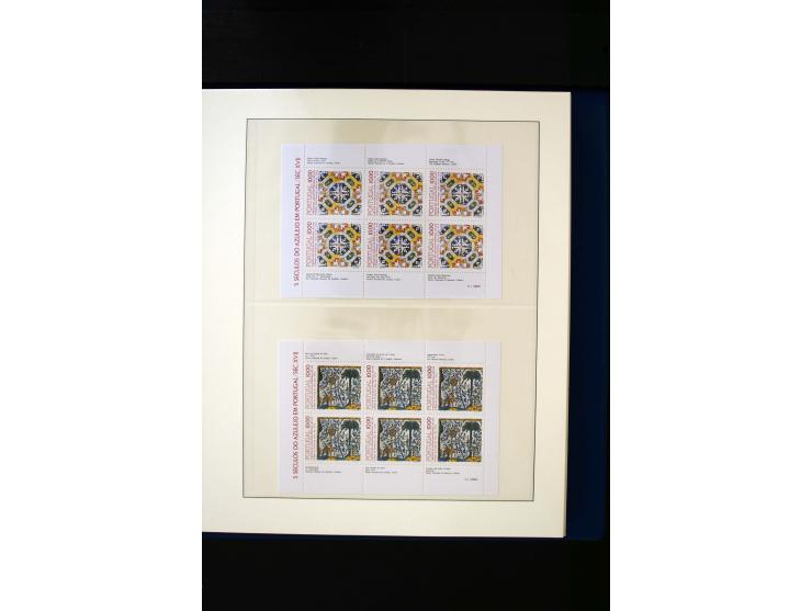 1934/88, postfrische Sammlung mit einigen wenigen ungebrauchten, in den Hauptnummern kpl., dazu Azoren, Madeira, Markenheftch