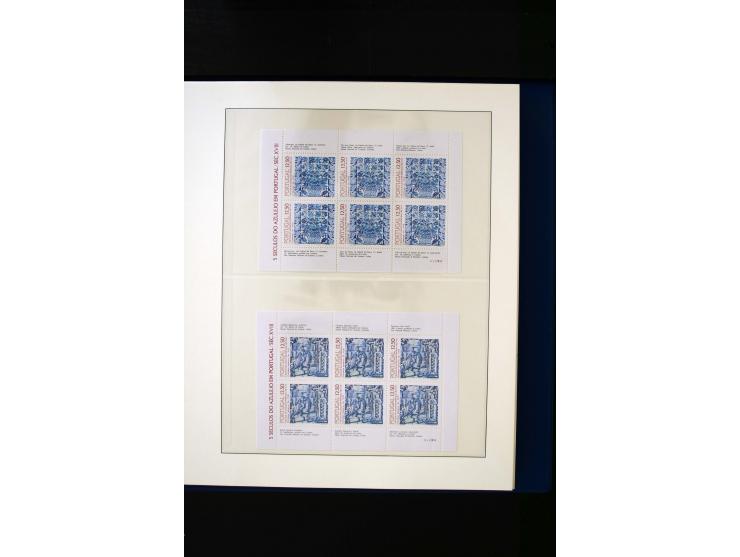 1934/88, postfrische Sammlung mit einigen wenigen ungebrauchten, in den Hauptnummern kpl., dazu Azoren, Madeira, Markenheftch
