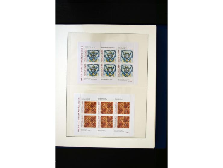 1934/88, postfrische Sammlung mit einigen wenigen ungebrauchten, in den Hauptnummern kpl., dazu Azoren, Madeira, Markenheftch