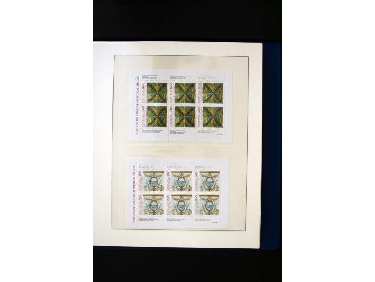 1934/88, postfrische Sammlung mit einigen wenigen ungebrauchten, in den Hauptnummern kpl., dazu Azoren, Madeira, Markenheftch