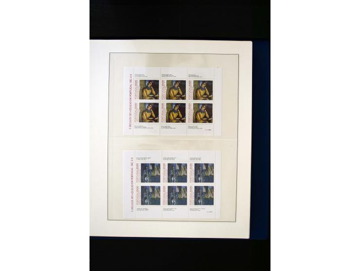 1934/88, postfrische Sammlung mit einigen wenigen ungebrauchten, in den Hauptnummern kpl., dazu Azoren, Madeira, Markenheftch