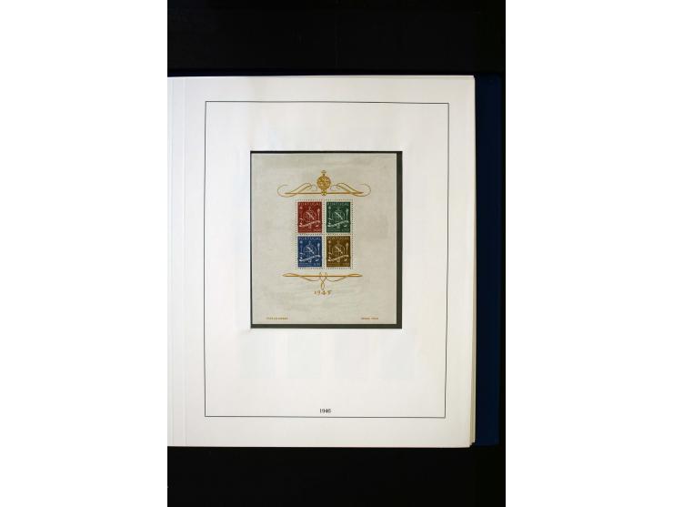 1934/88, postfrische Sammlung mit einigen wenigen ungebrauchten, in den Hauptnummern kpl., dazu Azoren, Madeira, Markenheftch
