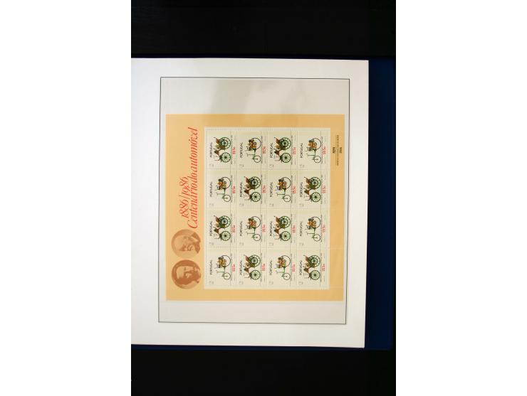 1934/88, postfrische Sammlung mit einigen wenigen ungebrauchten, in den Hauptnummern kpl., dazu Azoren, Madeira, Markenheftch