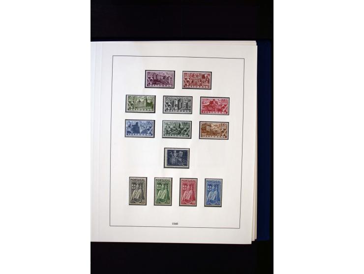 1934/88, postfrische Sammlung mit einigen wenigen ungebrauchten, in den Hauptnummern kpl., dazu Azoren, Madeira, Markenheftch