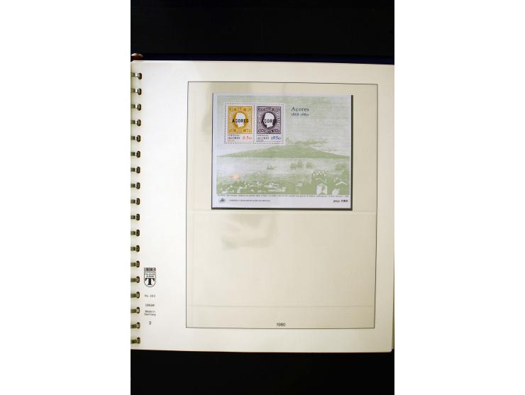 1934/88, postfrische Sammlung mit einigen wenigen ungebrauchten, in den Hauptnummern kpl., dazu Azoren, Madeira, Markenheftch