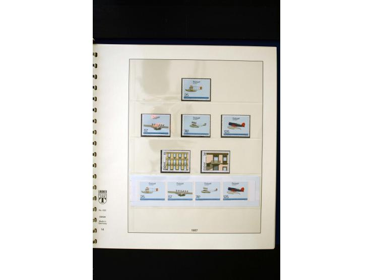 1934/88, postfrische Sammlung mit einigen wenigen ungebrauchten, in den Hauptnummern kpl., dazu Azoren, Madeira, Markenheftch