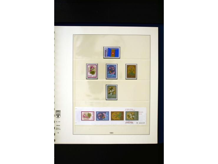 1934/88, postfrische Sammlung mit einigen wenigen ungebrauchten, in den Hauptnummern kpl., dazu Azoren, Madeira, Markenheftch