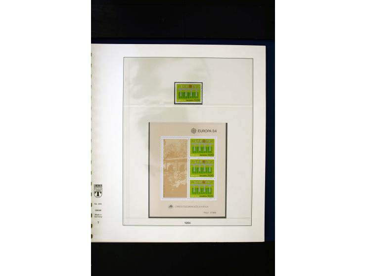1934/88, postfrische Sammlung mit einigen wenigen ungebrauchten, in den Hauptnummern kpl., dazu Azoren, Madeira, Markenheftch