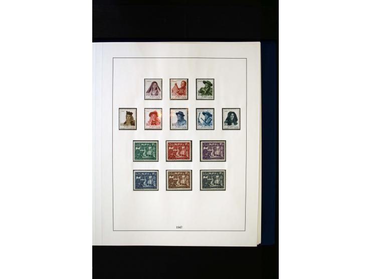 1934/88, postfrische Sammlung mit einigen wenigen ungebrauchten, in den Hauptnummern kpl., dazu Azoren, Madeira, Markenheftch