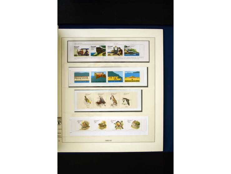 1934/88, postfrische Sammlung mit einigen wenigen ungebrauchten, in den Hauptnummern kpl., dazu Azoren, Madeira, Markenheftch
